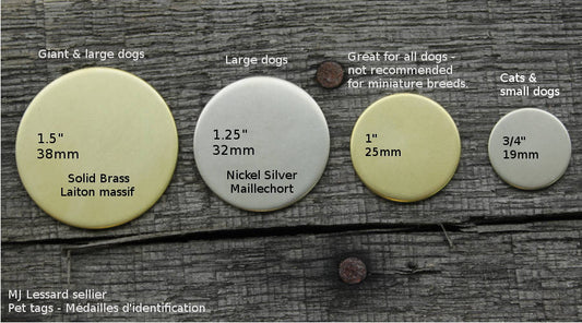 Personalized Dog ID tag - Stars