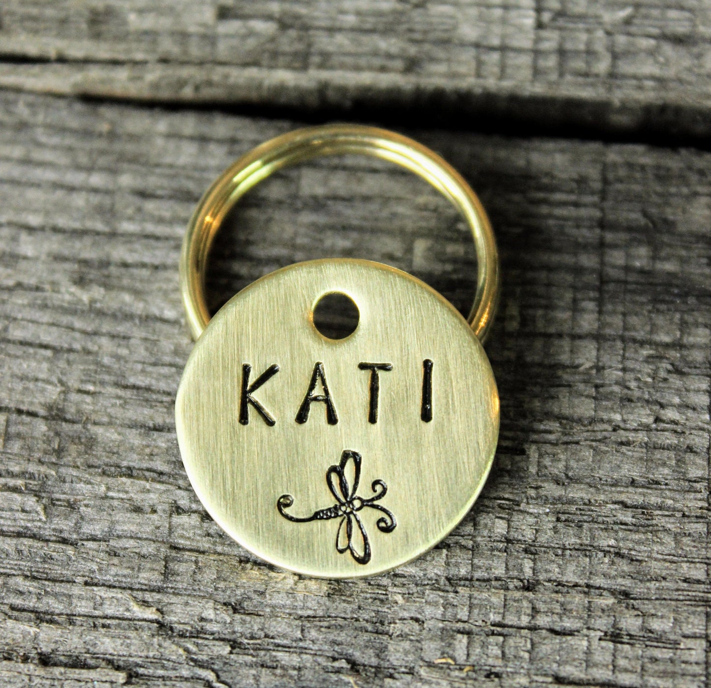 Personalized cat id tag